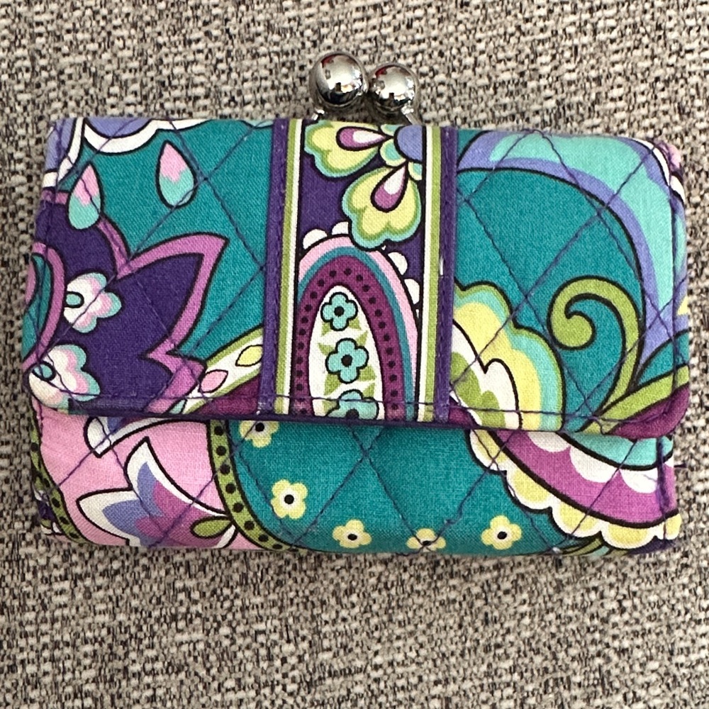 Vibrant Multicolor Quilted Women's Clutch
